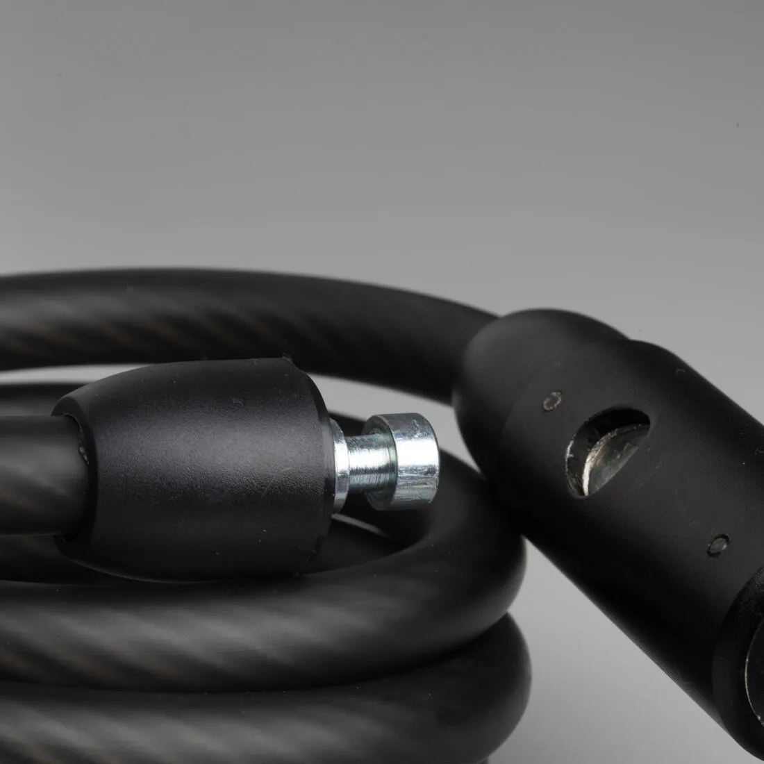 120 Spiral Bike Accessories Lock with Key-Black