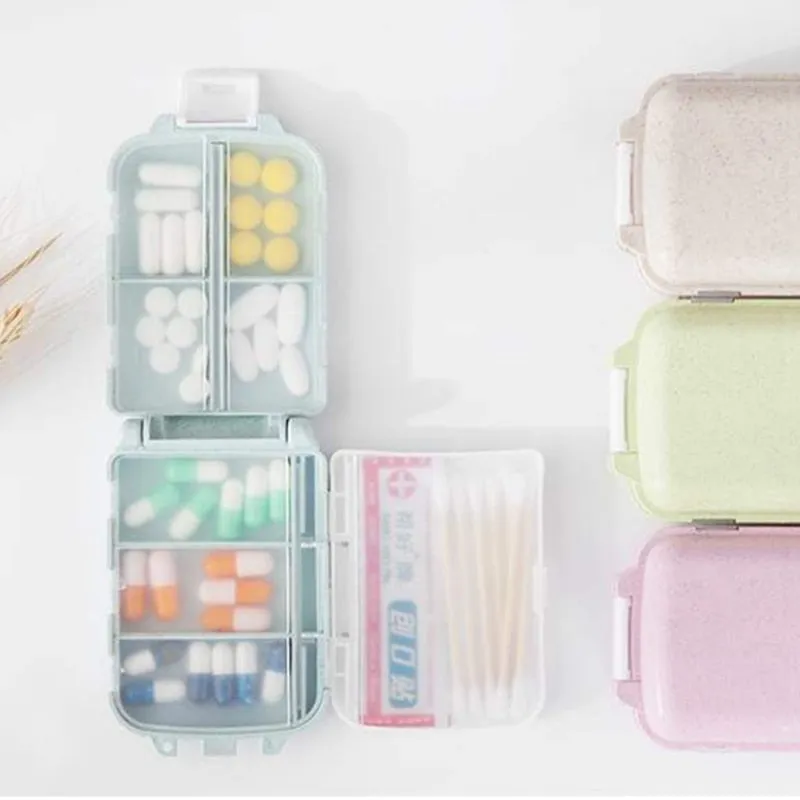 7 Day Vitamin and Medicine Pill Grid Storage Box