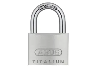 ABUS Mechanical 64Ti/35Mm Titalium Padlock Keyed Alike Ka6355