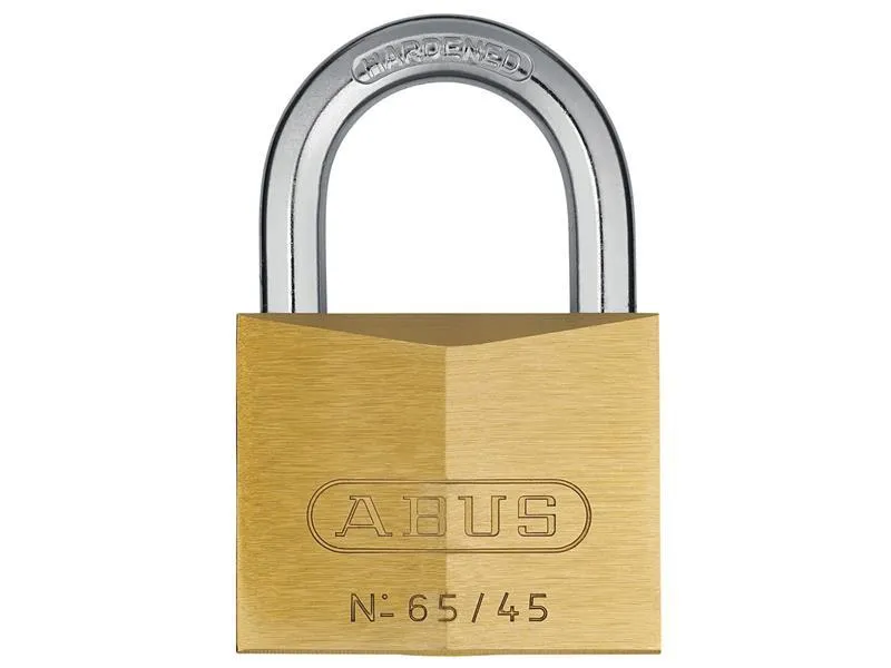 ABUS Mechanical 65/45Mm Brass Padlock