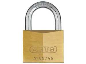 ABUS Mechanical 65/45Mm Brass Padlock