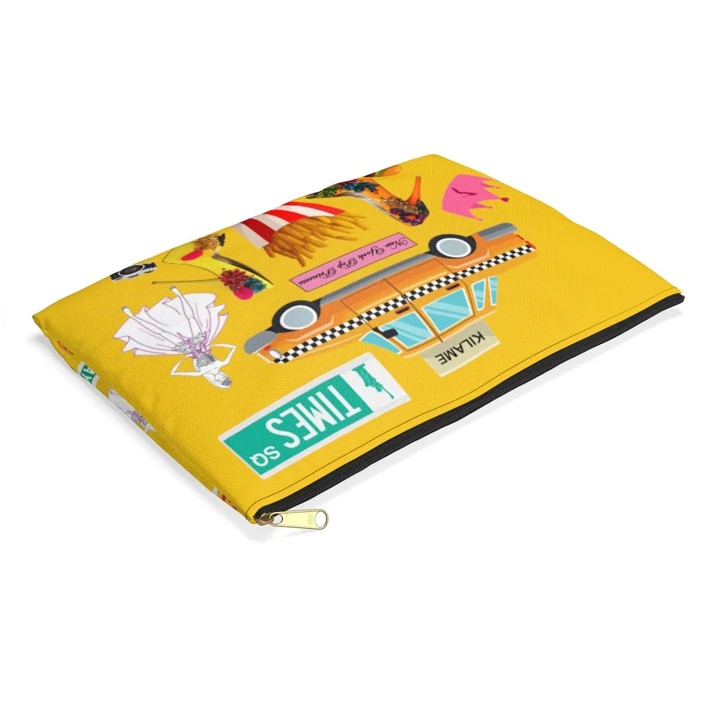 Accessory Pouch Yellow 'Taxi'