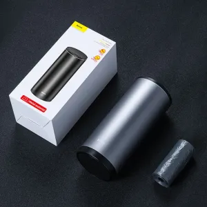 Alloy Car Trash Can Auto Organizer Storage Bag