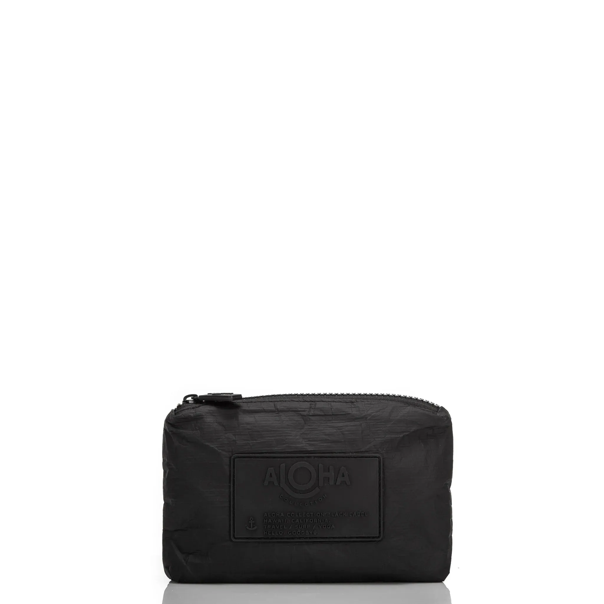 Aloha Mini Monochrome Pouch Black