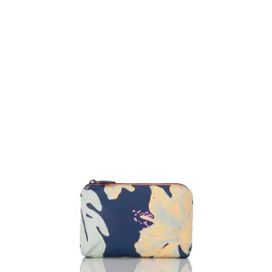 Aloha Mini Pouch Papeʻete Neon Moon on Navy