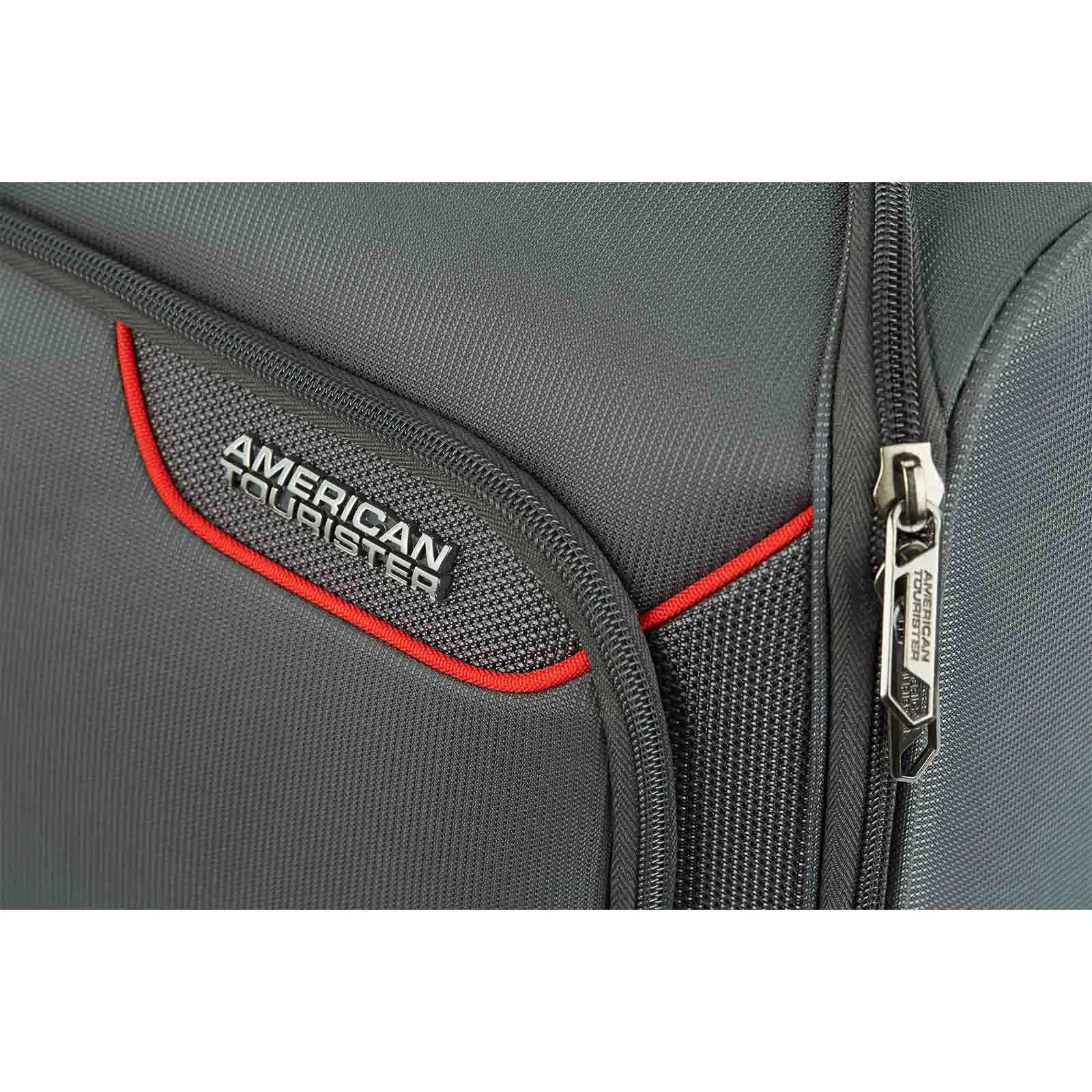 American Tourister Applite 4 Eco Underseater Suitcase Grey/Red