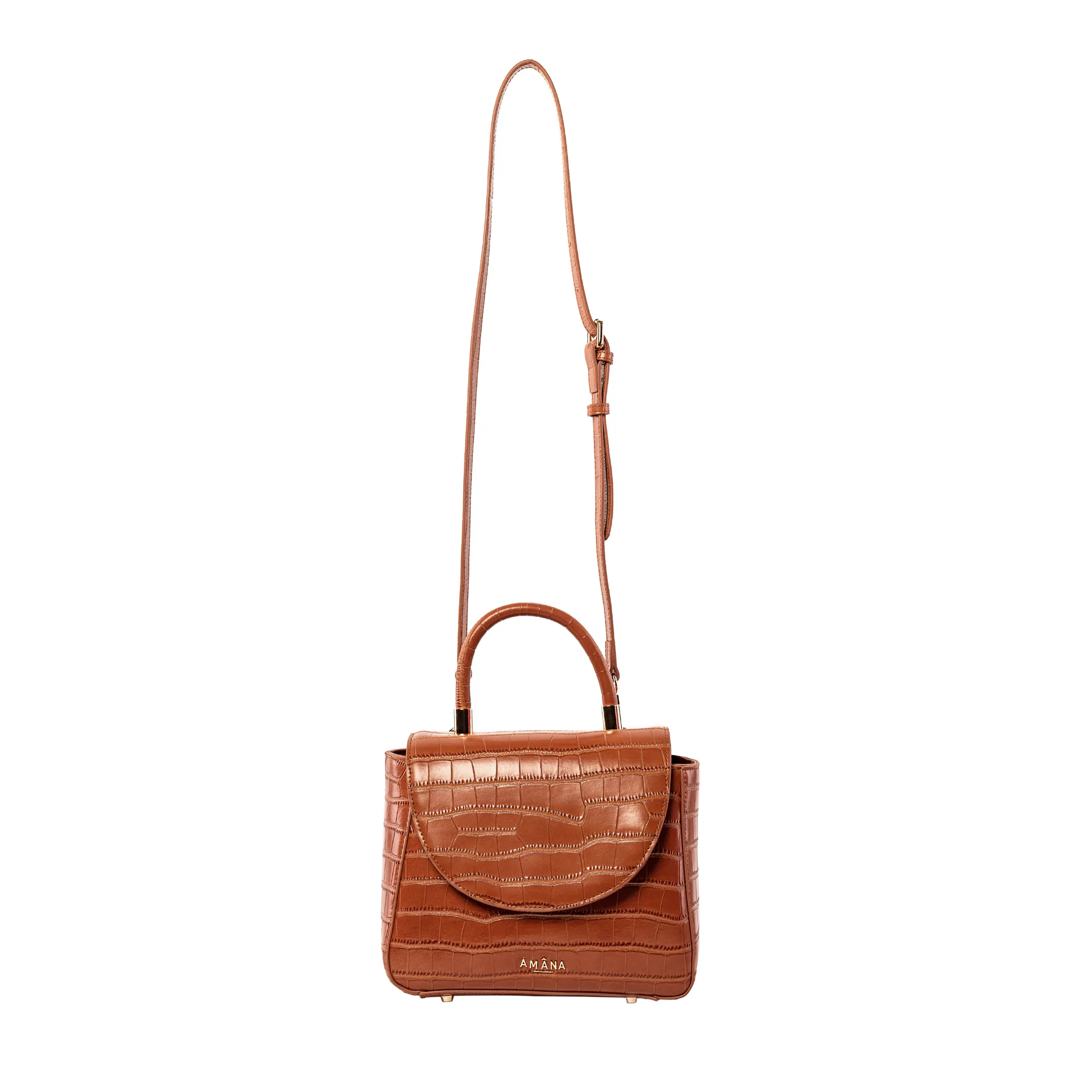 Amâna Donñe top handle handbag