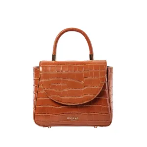 Amâna Donñe top handle handbag