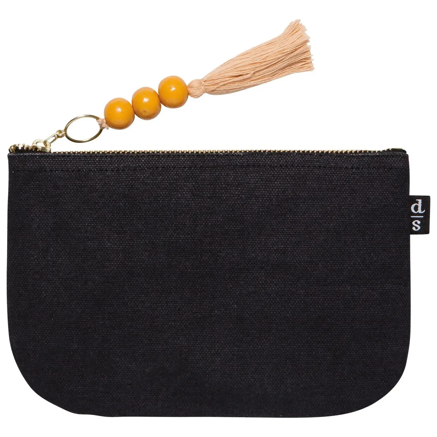Amulet Large Zipper Pouch - Black