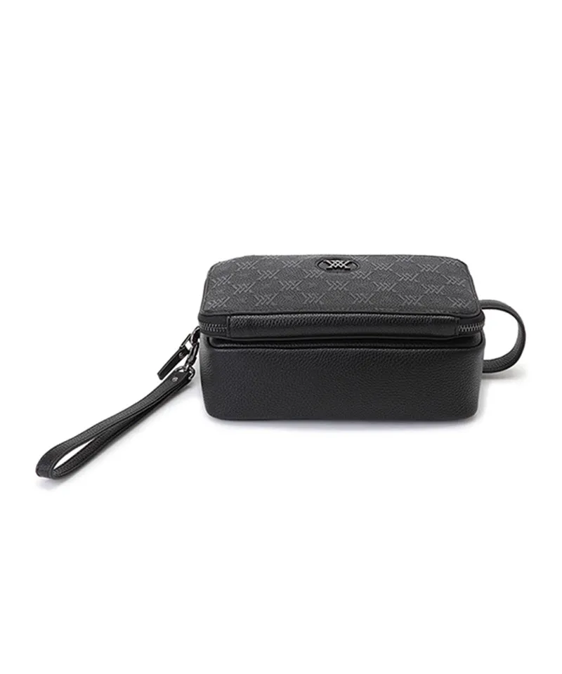 ANEW Golf: Detachable Monogram Pouch - Black