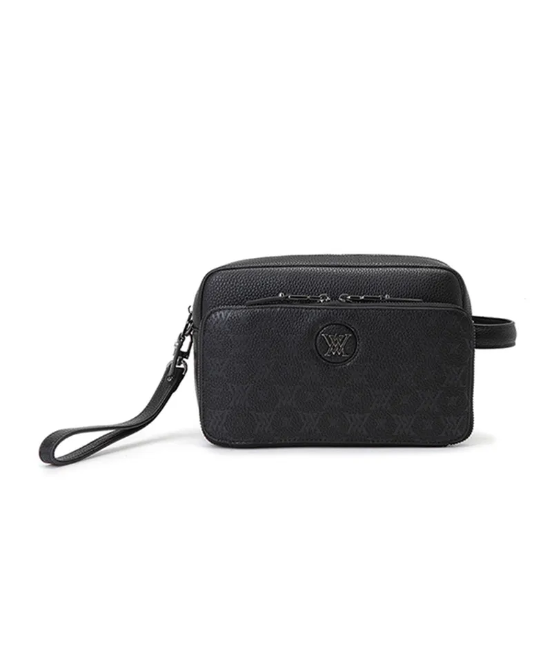 ANEW Golf: Detachable Monogram Pouch - Black