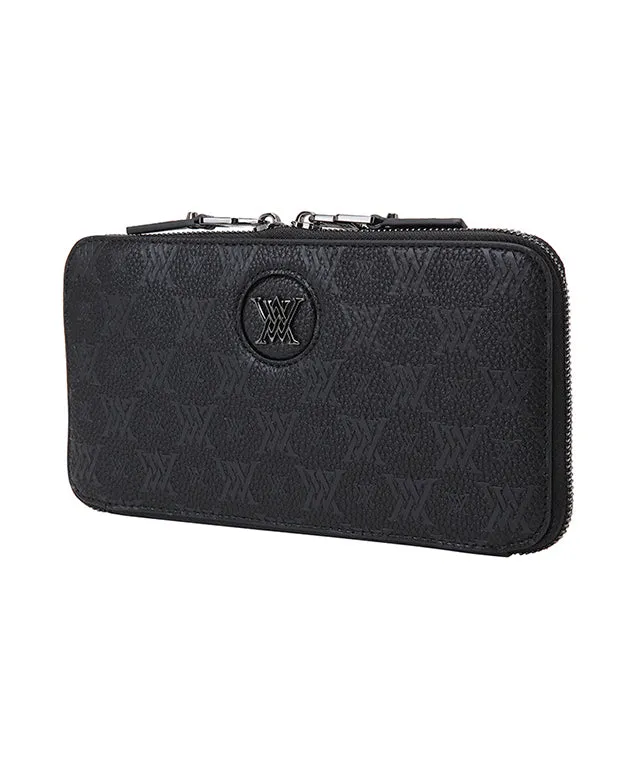 ANEW Golf: Detachable Monogram Pouch - Black