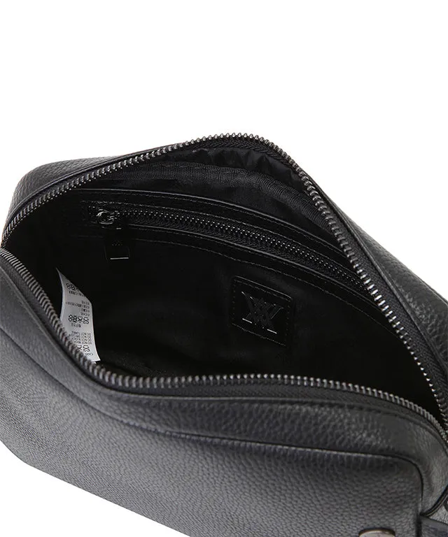 ANEW Golf: Detachable Monogram Pouch - Black