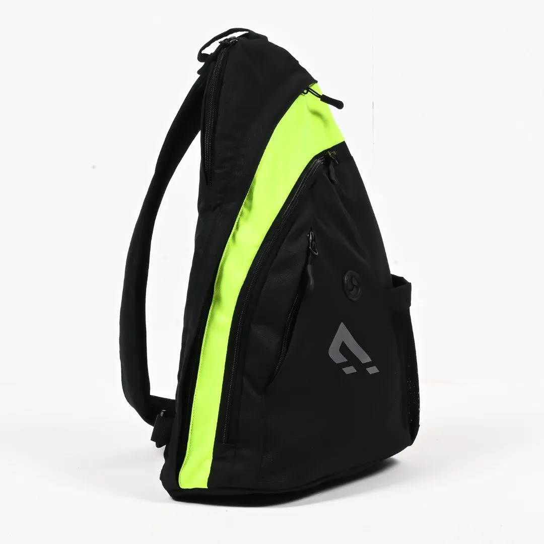 Anti-Theft Crossbody Bag - Black/Neon