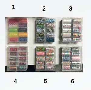 Artdone 10 boxes Nail Rhinestones, Nail Gems Nail Diamonds, Nail Art Studs Nail Crystals Nail Sequins for Nails Kit for Nail Art Supplies Accessories #19