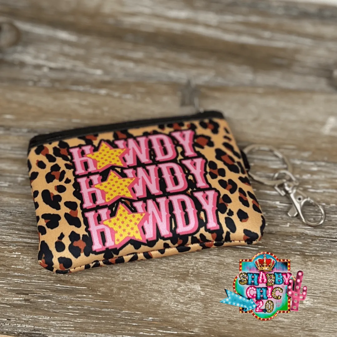 Assorted Coin Pouch Key Ring
