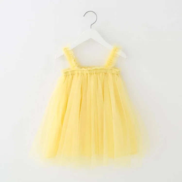 Baby Net Gauze Skirt With Wooden Ears Princess Dress Tutu Skirt