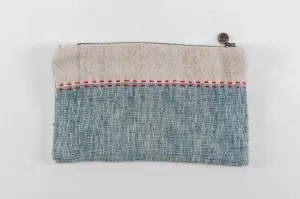 Bag: Handwoven wool, interior handwoven hemp lining - BG69