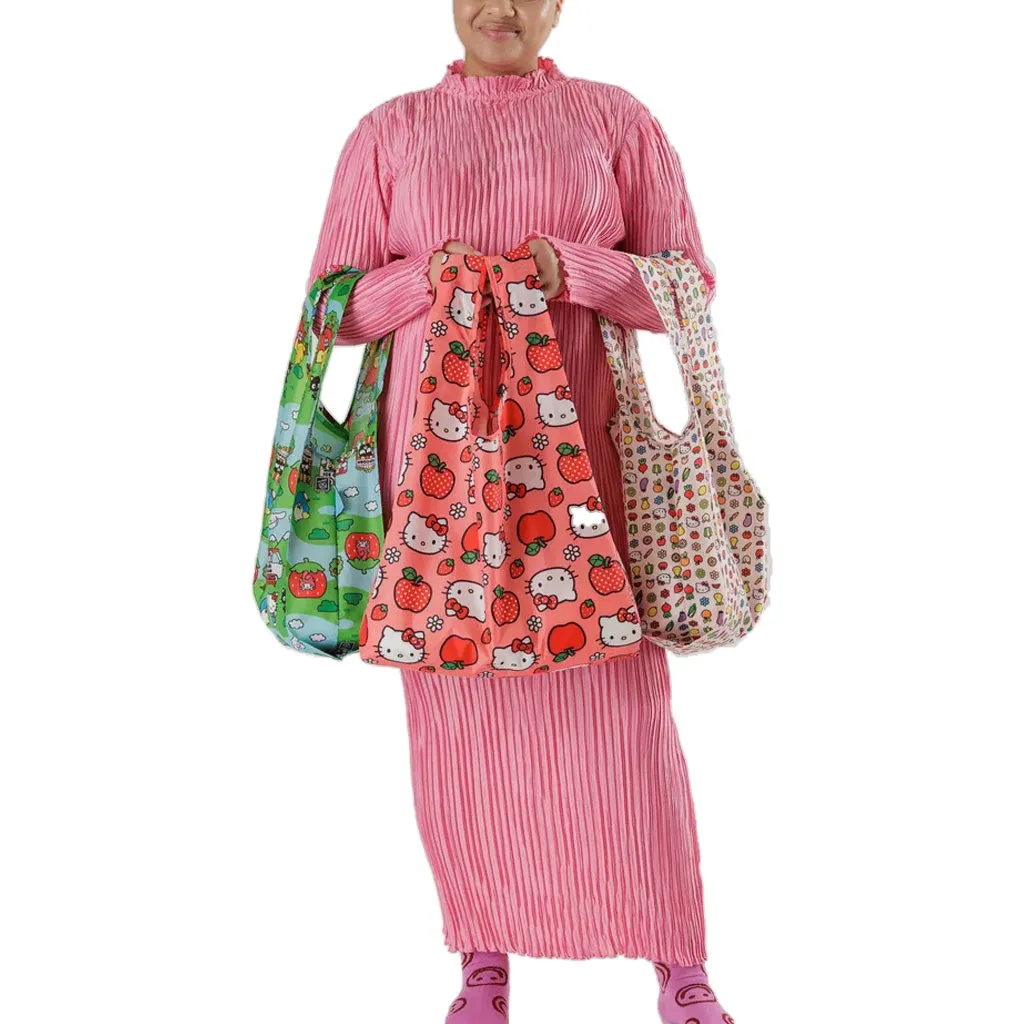 Baggu Standard Shopper Bag, Hello Kitty and Friends, Set of 3