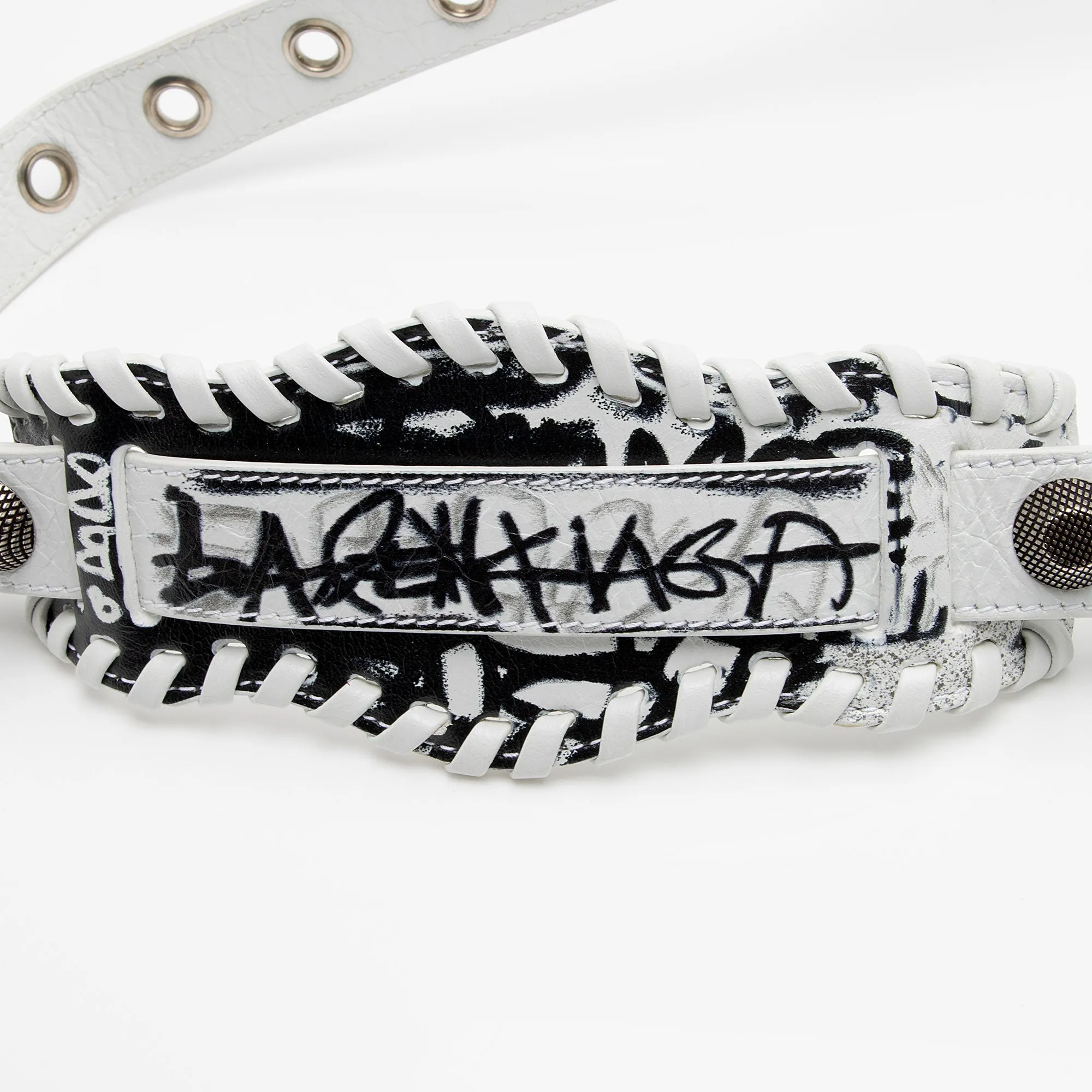 Balenciaga Agneau Graffiti Le Cagole Small Shoulder Bag (SHF-XUkN8C)