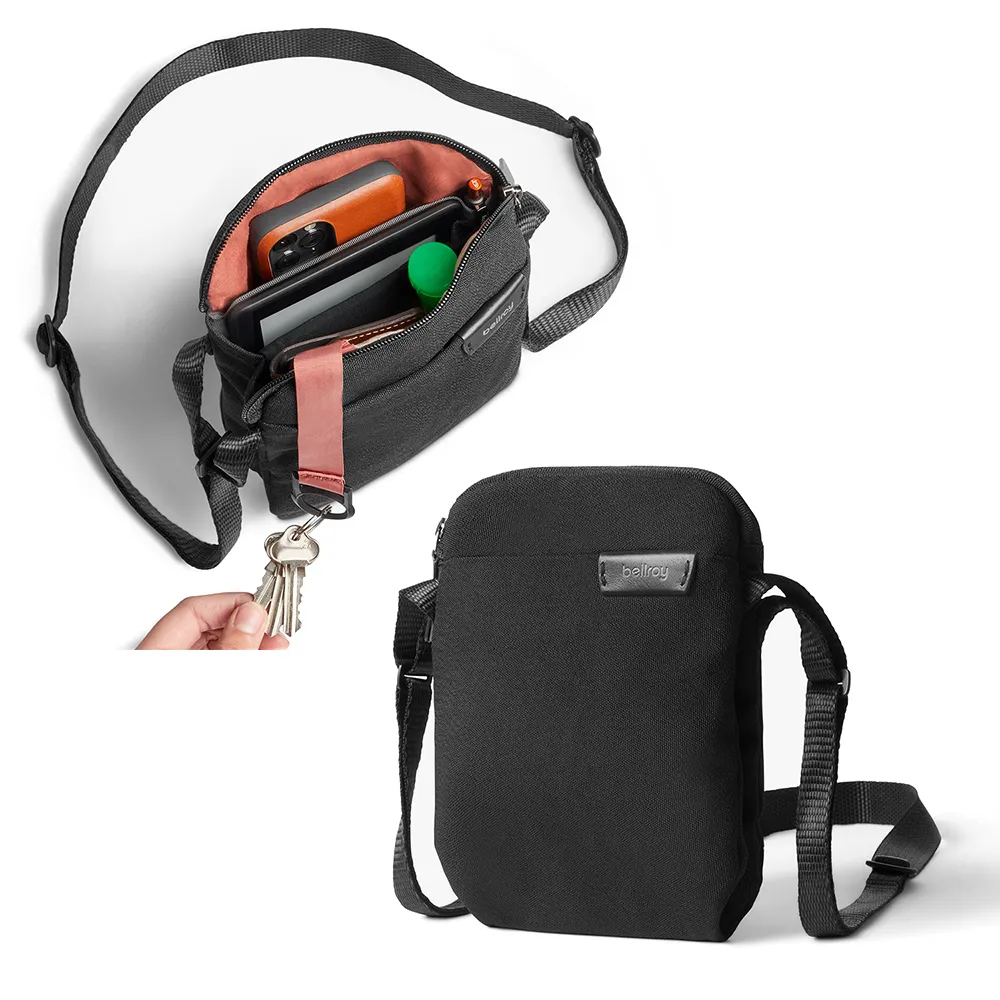 Bellroy City Pouch | Slim Cross-body bag with device storage