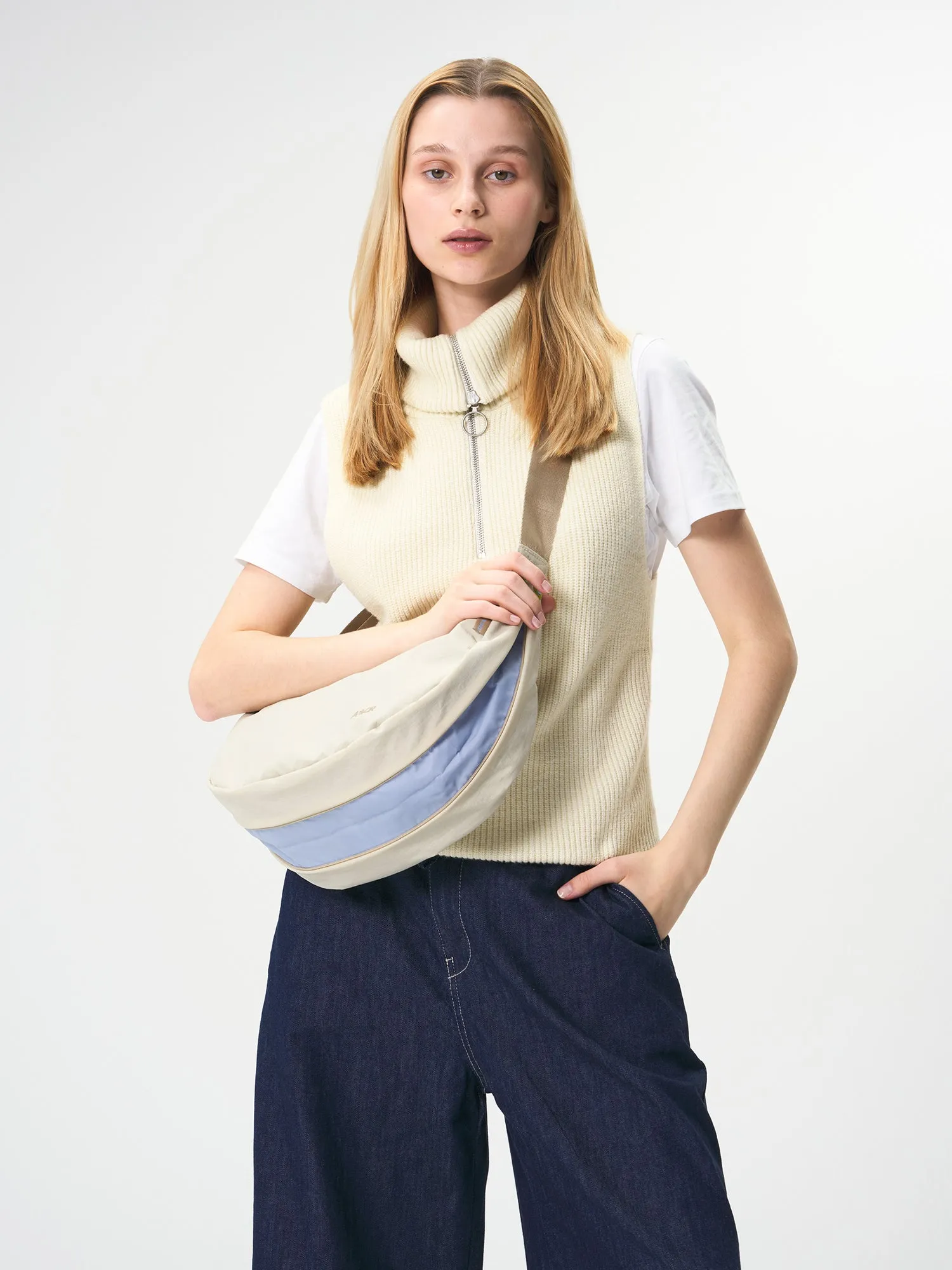 Bike Sling Bag - Off-White