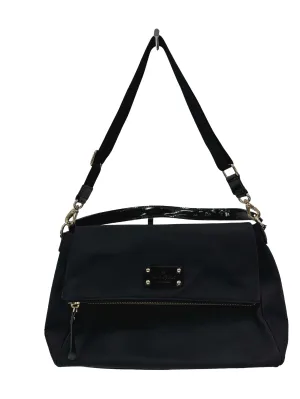 Black Glossy Sling Bag