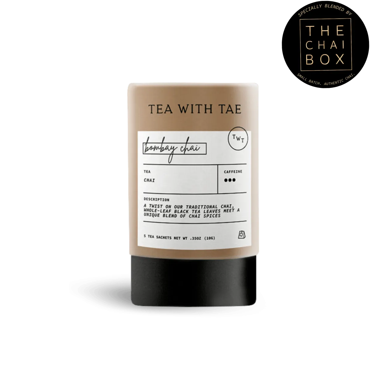Bombay Chai Mini Tea Tube (5 tea bags)