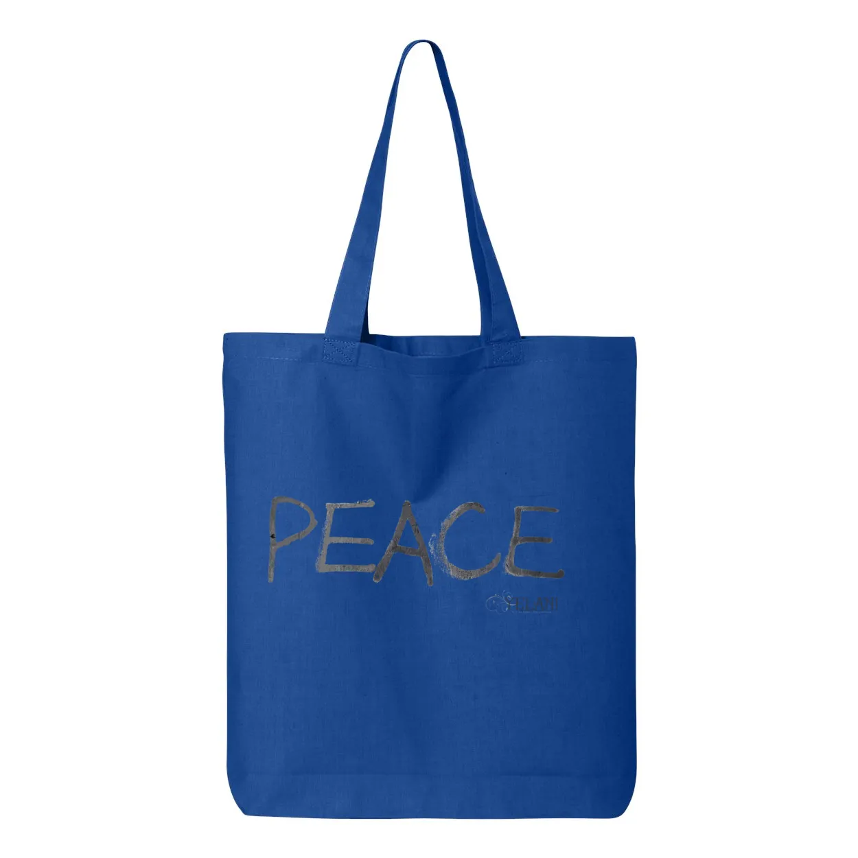 Chocolate Cutie and Peace Bag - Gusseted Tote