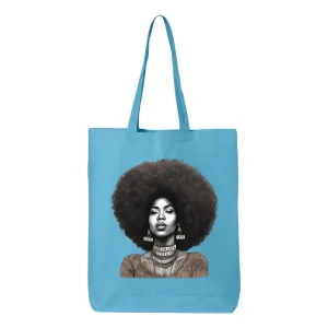 Chocolate Cutie and Peace Bag - Gusseted Tote