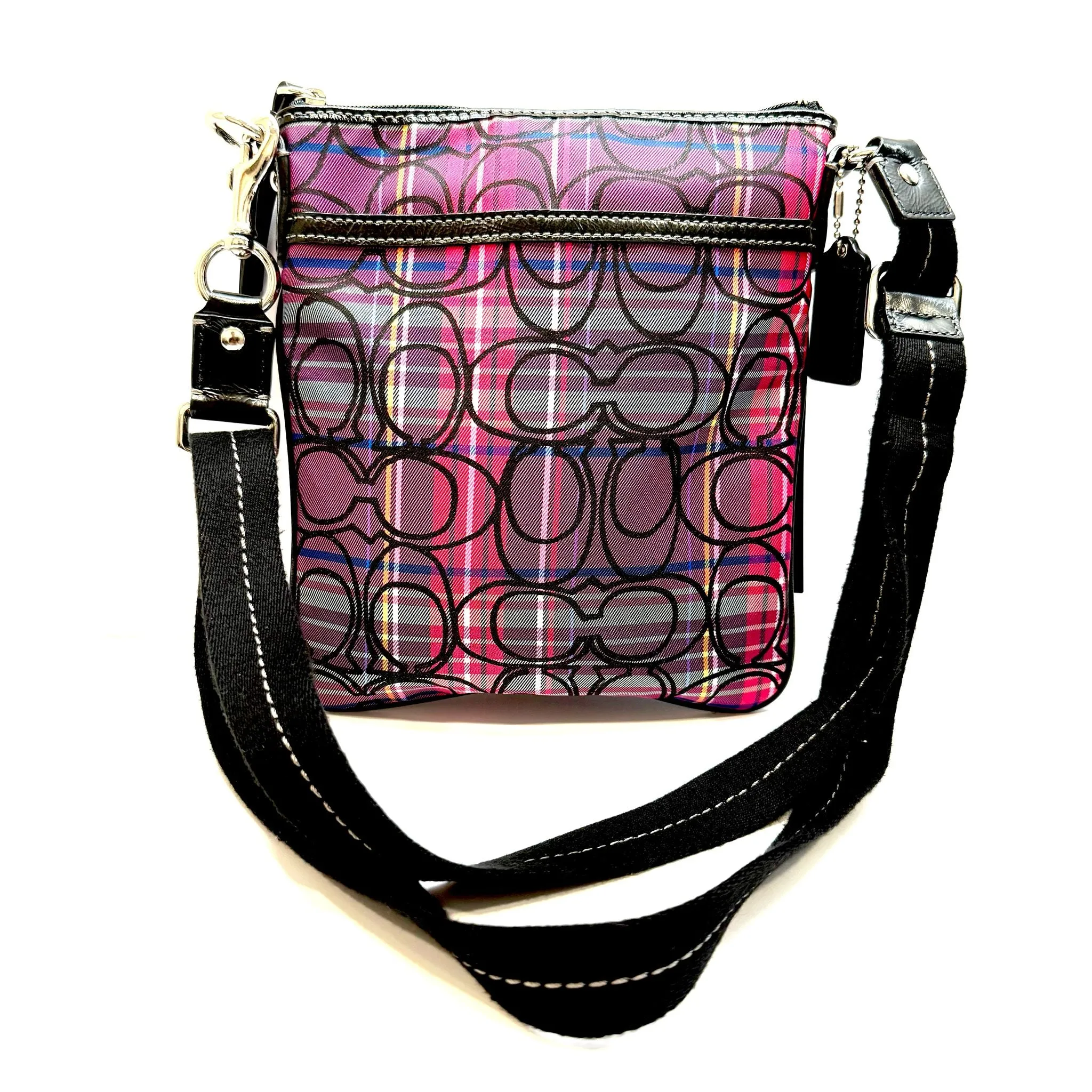 Coach, Poppy Tartan Shoulder Bag