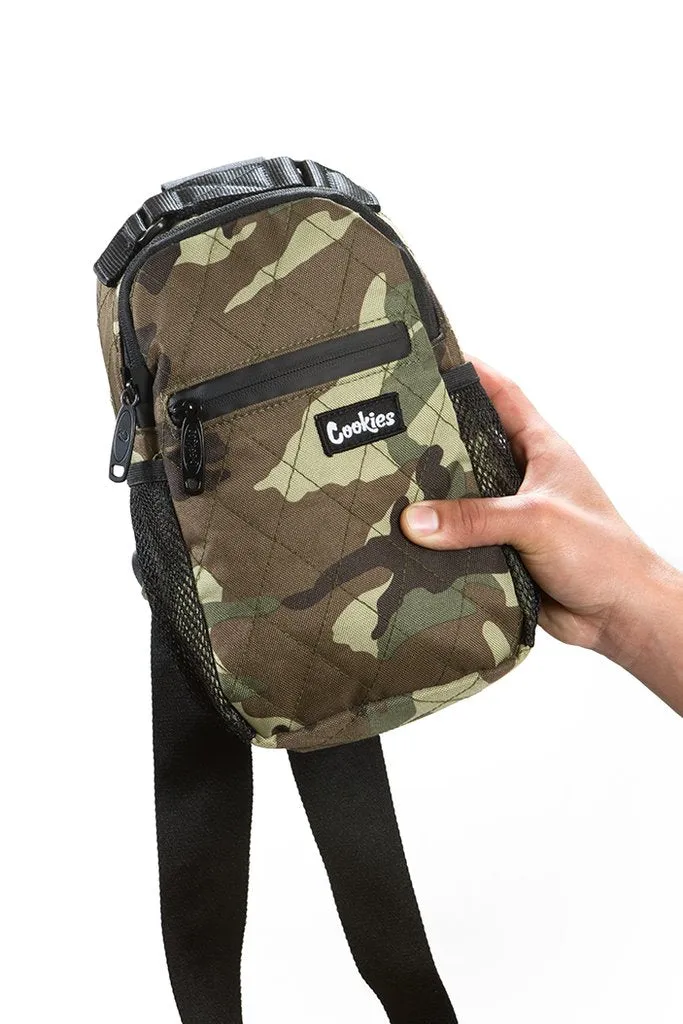 Cookies -  Camo "Noah" Quilted Over The Shoulder Bag