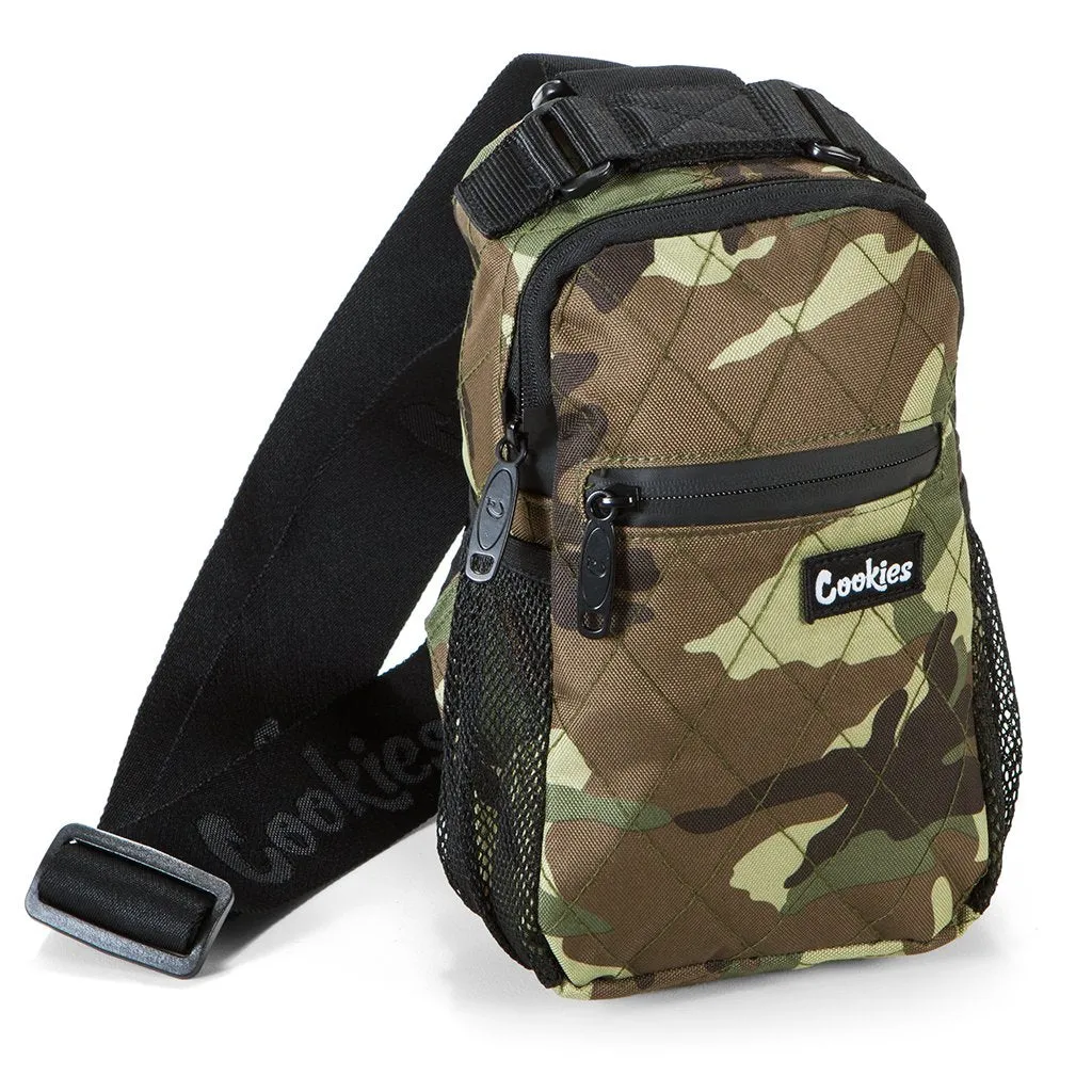 Cookies -  Camo "Noah" Quilted Over The Shoulder Bag