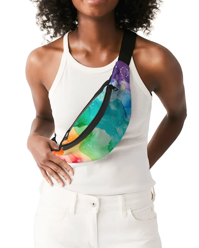 Crossbody Sling Bag - Happy Rainbow