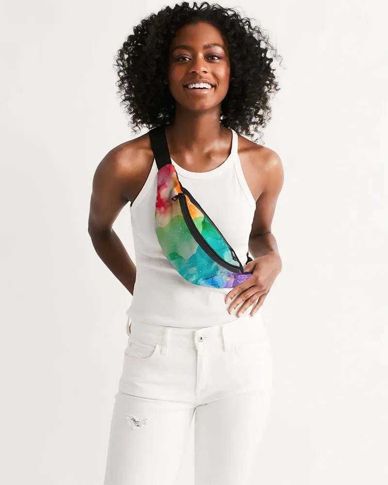 Crossbody Sling Bag - Happy Rainbow