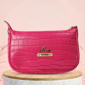 Customized Women's Croc Sling bag