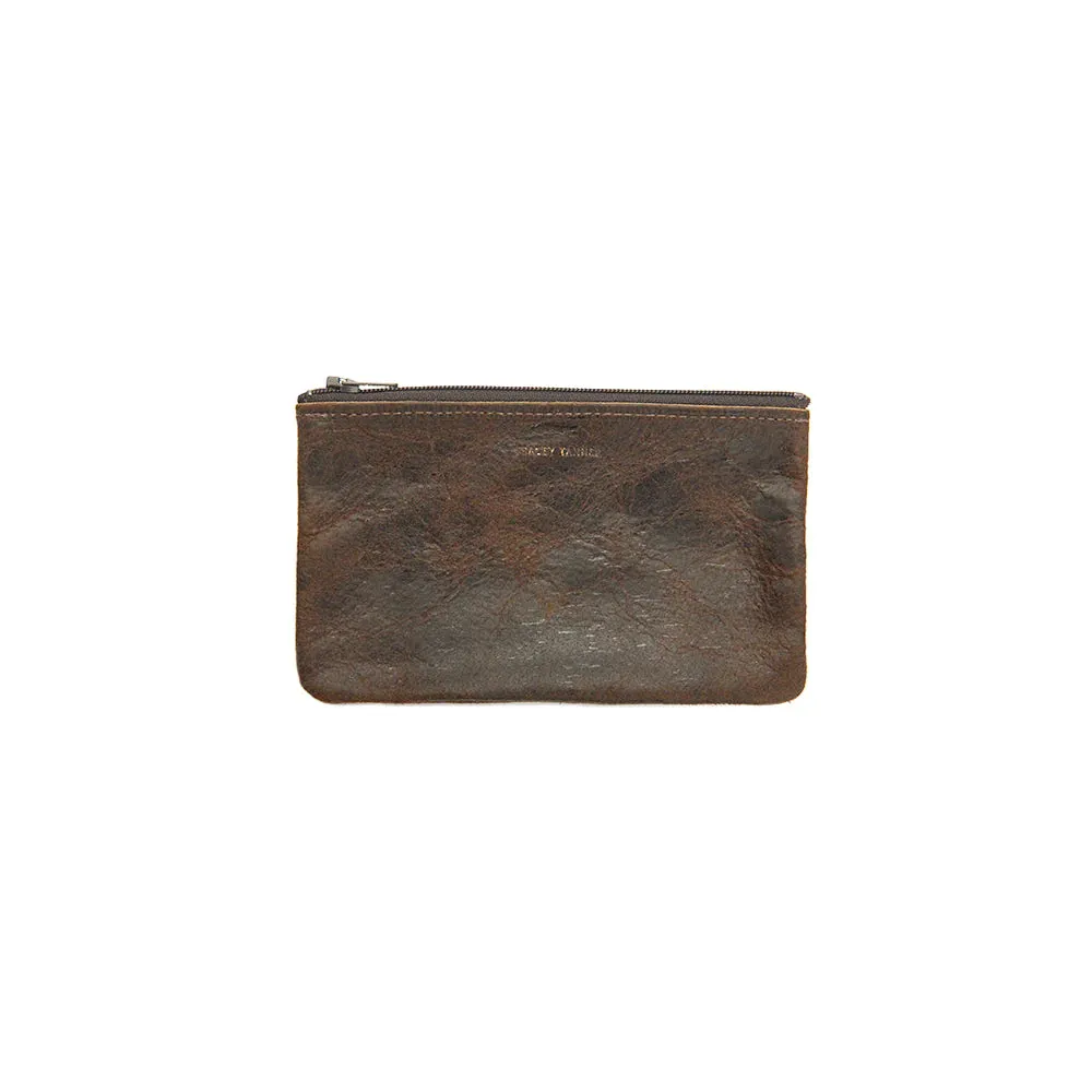 Distress Chocolate Revolver Zip Pouch