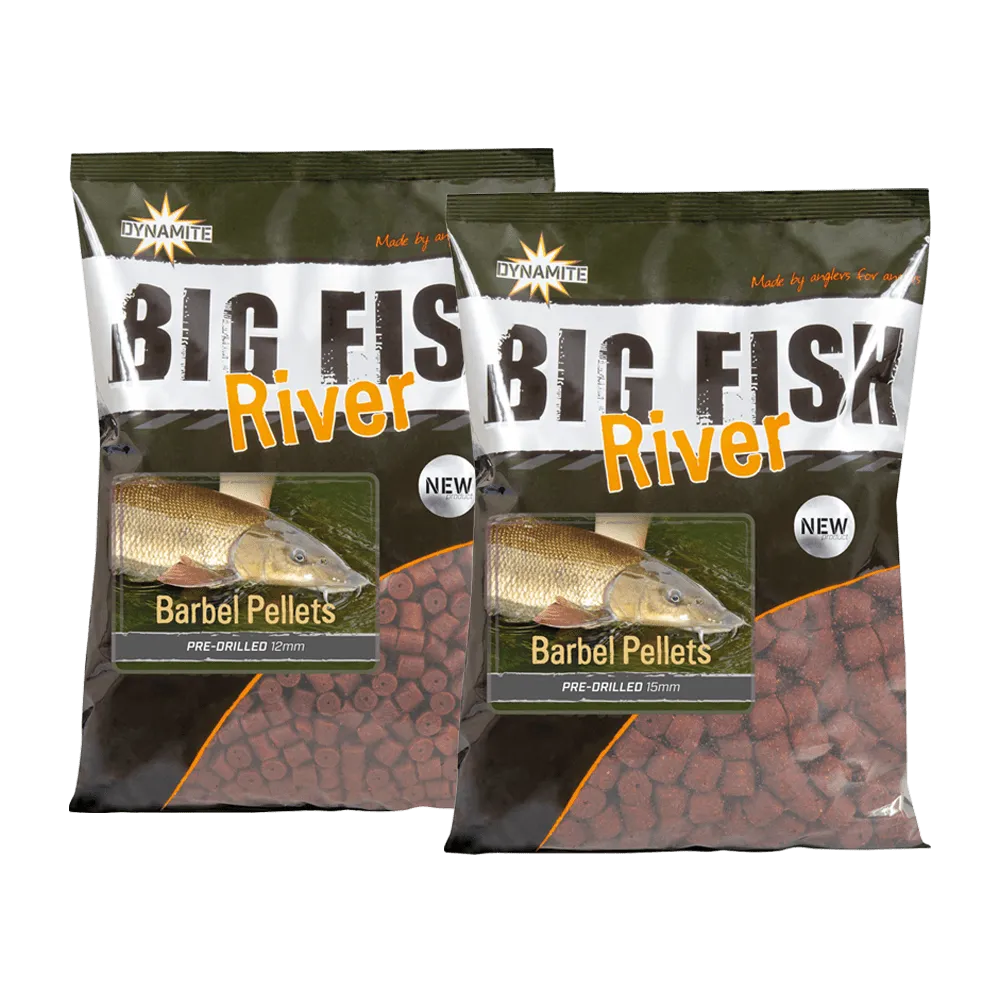 DYNAMITE Big Fish River Barbel Pellets 1.8kg