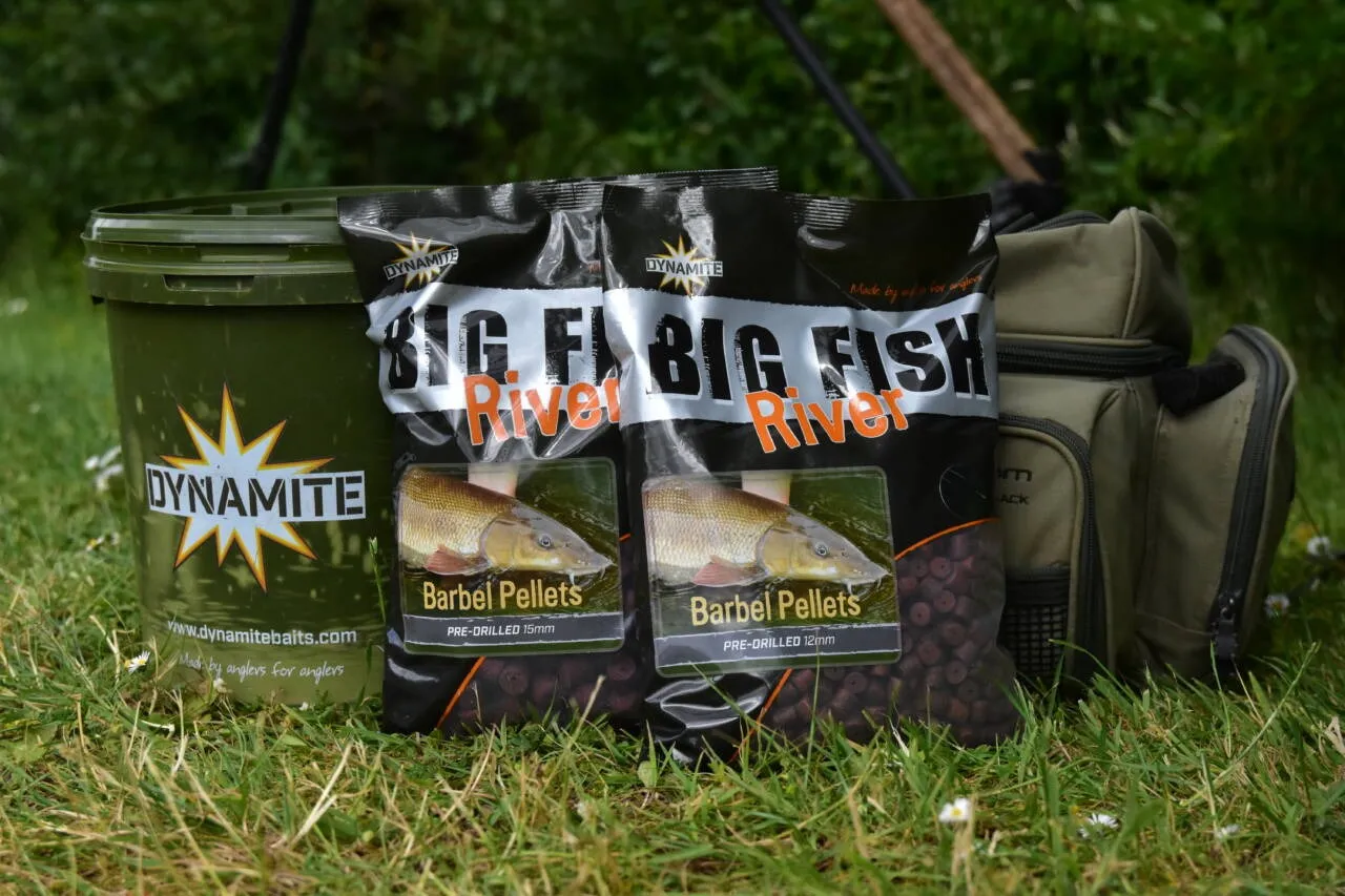 DYNAMITE Big Fish River Barbel Pellets 1.8kg