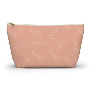 Elk Shed Pencil Pouch in Peachy Pink