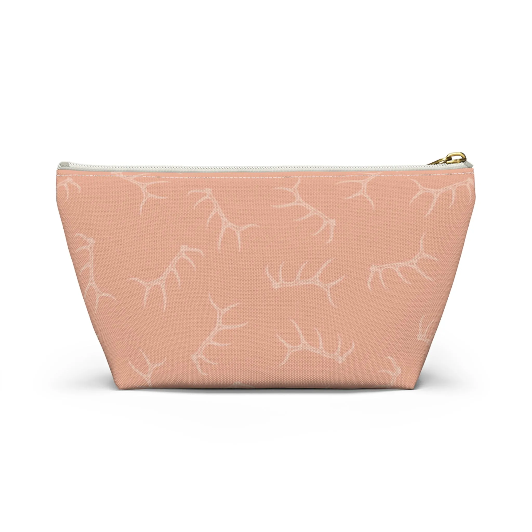 Elk Shed Pencil Pouch in Peachy Pink