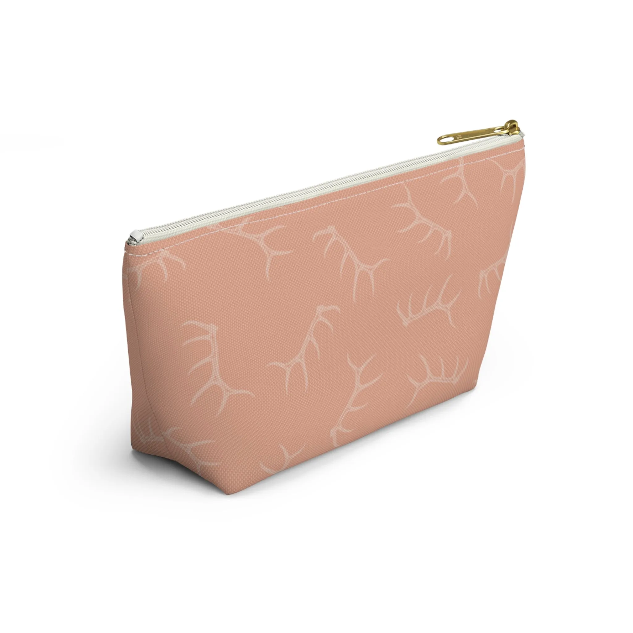 Elk Shed Pencil Pouch in Peachy Pink