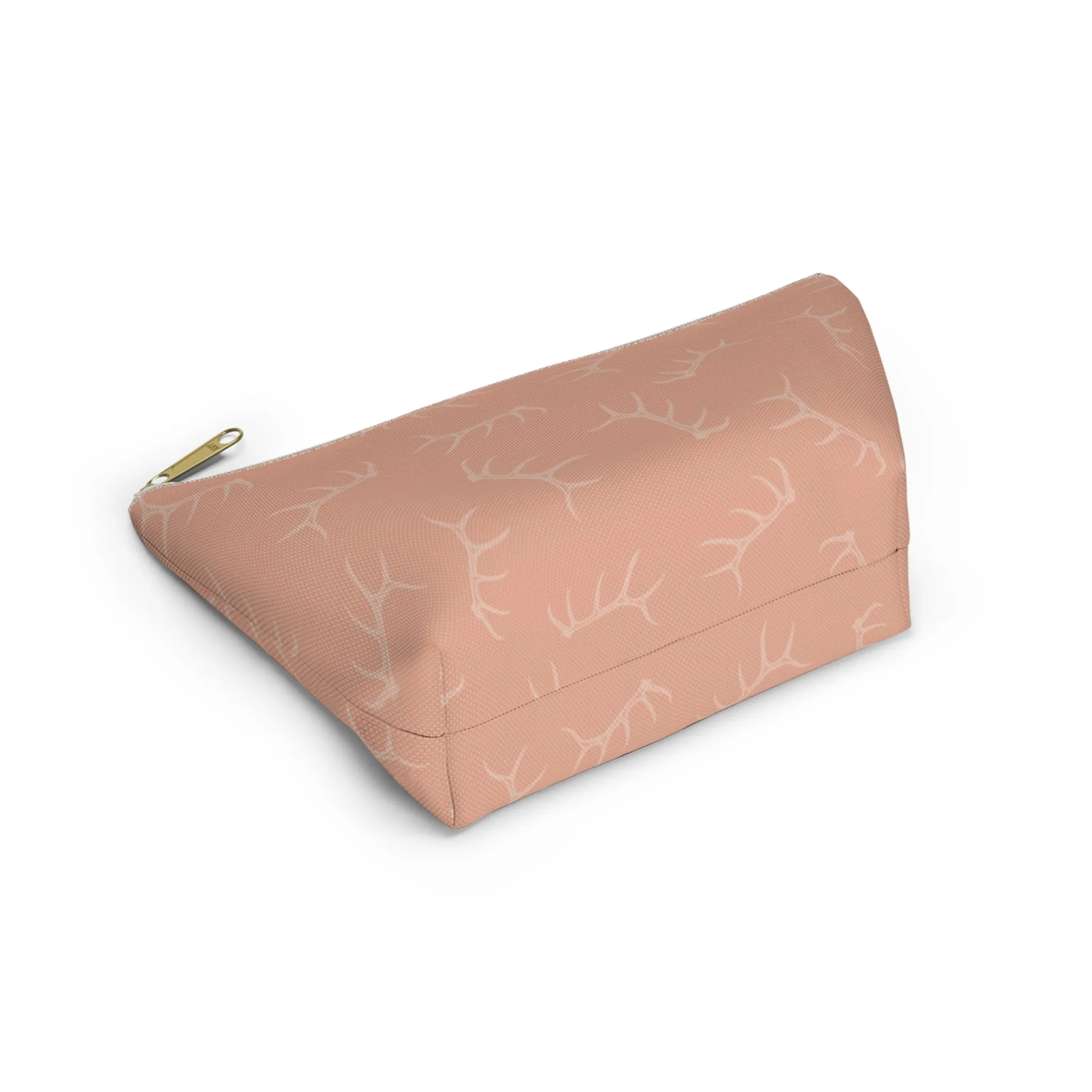 Elk Shed Pencil Pouch in Peachy Pink