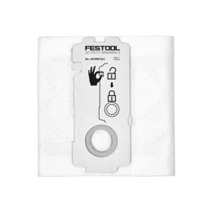 Festool 204308 5PC Self-Cleaning Filter Bags (CT MINI/CT MIDI/ 2019  Models & CT15)