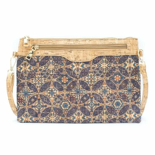 Floral fly Printed Cork Sling Bag-BAGD-272
