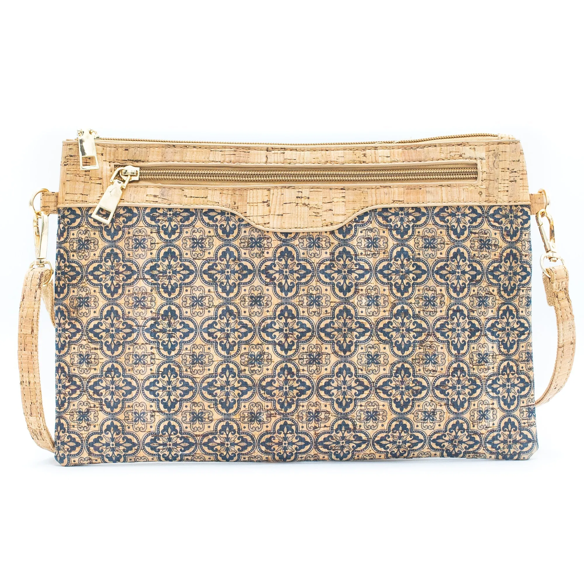 Floral fly Printed Cork Sling Bag-BAGD-272