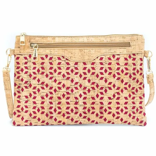 Floral fly Printed Cork Sling Bag-BAGD-272
