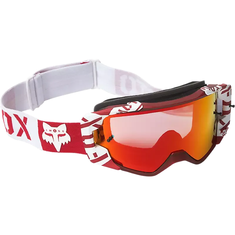 Fox - Vue Nobyl Flame Red Mirrored Lens Goggle