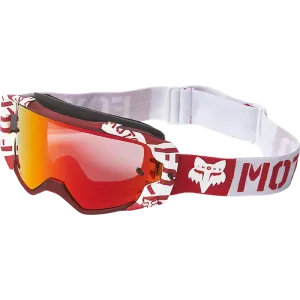 Fox - Vue Nobyl Flame Red Mirrored Lens Goggle