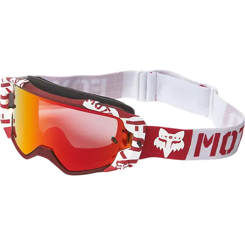 Fox - Vue Nobyl Flame Red Mirrored Lens Goggle